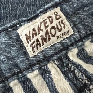 Naked & Famous Luxury Denim Blue Jeans